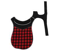 Dog Coat Windproof Reflective Winter Warm Lattice Jacket Medium Large Dogs British Style (XXL)