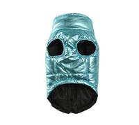 Dog Coat with Metallic Color Waterproof Windproof, C 6XL | Hooded Pet Coat for Winter, Waterproof Windproof Warm Outfit, Easy to Wear Large Dog