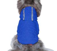 Dog Coats,Thickened Adjustable Puppy Jackets For Small Dogs | Dog Cold Weather Coats, With Reflective Strips For Pet's Daily Clothes Or Holiday Dress Up