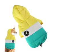 Dog Cold Weather Coats - Pet Windproof Warm, Medium Large Jacket, Puppy Winter Coat, Comfortable Pets Wear, Outdoor Snow Protection, coozzy Fleece Layer | Colds Season Comfort For Daily Walking