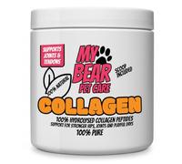 Dog Collagen Powder & Cat Collagen Peptides | 100% Pure Types 1 & 3 Hydrolysed Protein | Joint Support, Skin & Shiny Coat Supplement | Odourless & Grain-Free | Made in Sunny Suffolk, UK | 250g