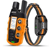 Dog Collar - 3300Ft Dog Training Collar with Remote for 5-120lbs Small Medium Large Dogs Rechargeable Waterproof e Collar with Beep (1-8), Vibration(1-16) (Orange)