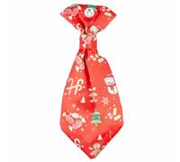 Dog collar accessory, LED flash necktie Duvoplus X-Mas