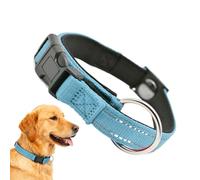 Dog Collar | Adjustable Reflective Strap for All Day Wear | Magnetic Safety Collar for Elderly Dogs - Accessory for Night Walking, Camping, Training and Away