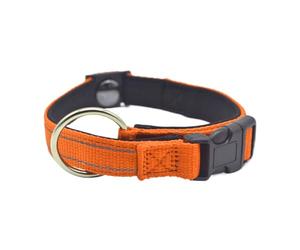 Dog Collar - All-Day Wear Dog Collar with Handle | Reflective Magnetic Pet Collars for Training in the Backyard, Living Room, Night Walks, Camp