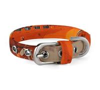Dog Collar Breakaway Adjustable Dog Cat Collars Cute Pet Collar Valentines Personalized Orange Daylight Aircraft Printed Dog Collars for Medium Small Dogs
