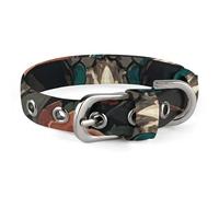 Dog Collar Cute Puppy Collars Amazing Skull and Bones Dog Collars for Medium Dogs Small Dog Collar Soft Cat Collar Pet Collar with Adjustable Buckle 7.9~10.4 Inches