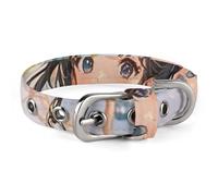Dog Collar Cute Puppy Collars Amusement Park Swing Dog Collars for Medium Dogs Small Dog Collar Soft Cat Collar Pet Collar with Adjustable Buckle 7.9~10.4 Inches