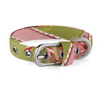 Dog Collar Cute Puppy Collars Candy Land Dog Collars for Medium Dogs Small Dog Collar Soft Cat Collar Pet Collar with Adjustable Buckle 7.9~10.4 Inches