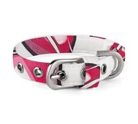 Dog Collar Cute Puppy Collars Cartoon Style Lips Dog Collars for Medium Dogs Small Dog Collar Soft Cat Collar Pet Collar with Adjustable Buckle 7.9~10.4 Inches