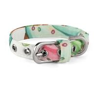 Dog Collar Cute Puppy Collars Cupcakes Donuts Muffins Sugar Dog Collars for Medium Dogs Small Dog Collar Soft Cat Collar Pet Collar with Adjustable Buckle 7.9~10.4 Inches