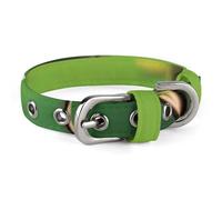 Dog Collar Cute Puppy Collars Dragonfly Green Dog Collars for Medium Dogs Small Dog Collar Soft Cat Collar Pet Collar with Adjustable Buckle 7.9~10.4 Inches