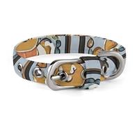 Dog Collar Cute Puppy Collars Happy Gingerbread Man Dog Collars for Medium Dogs Small Dog Collar Soft Cat Collar Pet Collar with Adjustable Buckle 7.9~10.4 Inches