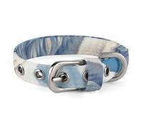 Dog Collar Cute Puppy Collars Lamb with A Lion On The Clouds Dog Collars for Medium Dogs Small Dog Collar Soft Cat Collar Pet Collar with Adjustable Buckle 7.9~10.4 Inches