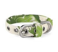 Dog Collar Cute Puppy Collars Lime Green Butterfly Dog Collars for Medium Dogs Small Dog Collar Soft Cat Collar Pet Collar with Adjustable Buckle 7.9~10.4 Inches