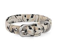 Dog Collar Cute Puppy Collars Lovely Squirrels Dog Collars for Medium Dogs Small Dog Collar Soft Cat Collar Pet Collar with Adjustable Buckle 7.9~10.4 Inches