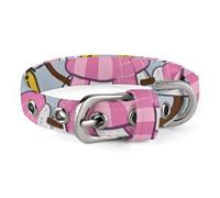 Dog Collar Cute Puppy Collars Moving Forward on A Snowy Night Dog Collars for Medium Dogs Small Dog Collar Soft Cat Collar Pet Collar with Adjustable Buckle 7.9~10.4 Inches