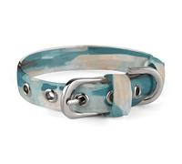 Dog Collar Cute Puppy Collars Sea Otter Dog Collars for Medium Dogs Small Dog Collar Soft Cat Collar Pet Collar with Adjustable Buckle 7.9~10.4 Inches