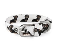 Dog Collar,Dachshund Weiner Pet Dogs Printed Pet Collar, Adjustable Pet Collars Suitable for Small and Medium Dogs,Cats