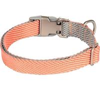 Dog Collar Elly Salmon pink L 45-65cm 25mm