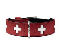 Dog collar Hunter Swiss Red/Black (47-54 cm)