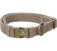 Dog Collar Janka Taupe M 40-55cm 20mm
