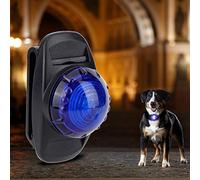 Dog Collar Light, Glow in The Dark Dog Collar Dog Lights for Night Walking Light Up Dog Collar Anti Lost LED Luminous Pendant Fluorescent Collar for Running, Camping, Climbing