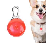 Dog Collar Light - Long-Lasting Battery Waterproof, Safety Led Night Walking Visibility, Led Dog Safety Light with Long Battery Glow Waterproof Warning Lamp | for Small Medium Large Puppies, Camping T