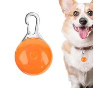 Dog Collar Light - Moisture Sealed Design, High Output Emitter, Flexible Attachment Unit | Low Light Navigation Jogging Trekking Camping Outdoor Excursions Pet Supervision