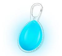 Dog Collar Light - Rechargeable LED Luminous, Safety Pendant Waterproof Anti Lost Pet Accessory for Dogs Puppy Running Cycling Camping Outdoor Night Visibility Use 1.3x2.44 inches