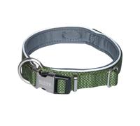 Nobby Collar "Classic Preno Royal" 80631-79, olive green, M-L (neck circumference 45-55 cm)