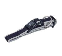 Nobby Preno Mesh Dog Collar, 30 - 45 cm/20 - 25 mm, Gray