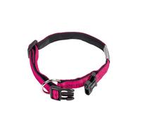 Nobby Soft Grip Dog Collar, 30 - 45 cm/20 mm, Purple/Black