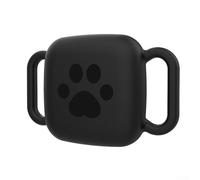 Dog Collar Protective Cover for Tile Mate 2024, Silicone Anti Scratch Shield, and Suitable for Various Collar Sizes (black)