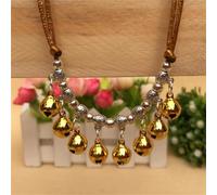 Dog Collar Ringing Bells Collar Adjustable Bells Necklace Ringing Anti-Lost Tibetan Tibet-Style