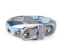 Dog Collar,Seaside Cruise Ship Printed Pet Collar, Adjustable Pet Collars Suitable for Small and Medium Dogs,Cats