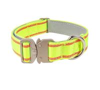 Dog Collar - Soft, Reflective, Neoprene Padded for Small Dogs, Adjustable in Baby - Valentines Day Dog Collars, Award-Winning America's ByT224 (Green, 36x2.5cm)