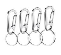 Dog Collar Tag - Name Clip Hook, Grey Solid Link, Heavy Wall | Animal Safety Accessory, Security Locking Gear for School Office Object Unit Gold Smart Help Life Cool Fast Pure Bold Fact Pro Hot