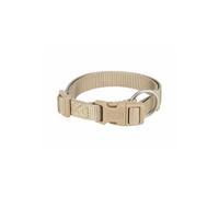 Dog Collar - TRIXIE - S/M 30-45 cm - Multicolored - Buckle - Solid - Sand - 20x20x3 cm
