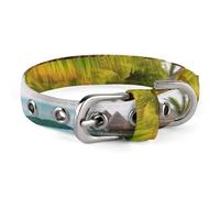 Dog Collar,Tropical Beach Scenery Printed Pet Collar, Adjustable Pet Collars Suitable for Small and Medium Dogs,Cats