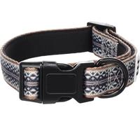 Dog Collar Ubud Black M 33-51cm 25mm