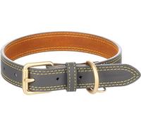 Dog Collar Virginia Grey M/L 38-48cm 25mm