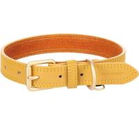 Dog Collar Virginia Yellow M/L 38-48cm 25mm