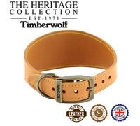 Dog Collar Whippet Greyhound Ancol Lurcher Bridle Leather Timberwolf Heritage