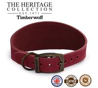 Dog Collar Whippet Greyhound Ancol Lurcher Bridle Leather Timberwolf Heritage