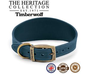 Dog Collar Whippet Greyhound Ancol Lurcher Bridle Leather Timberwolf Heritage