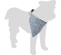 Dog Collar with bandana Nelson Blue XS 25-40cm 15mm