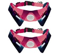 Dog Collar with Bow Tie, Adjustable Dog Formal Tuxedo Collar with Removable Shirt Collar, Cat Collars for Small Pets, Retro Supercar Car City Building Sun Pink