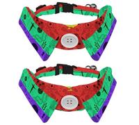 Dog Collar with Bow Tie, Adjustable Dog Formal Tuxedo Collar with Removable Shirt Collar, Cat Collars for Small Pets, Physics and Mathematics