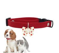 Dog Collar with Bow Tie, Bowtie Collar for Dogs | Cute Cat Bow Tie Necklace | Cotton Soft Collar Bow Tie for Dogs, Kitten Collar Necklace for Dogs, Soul